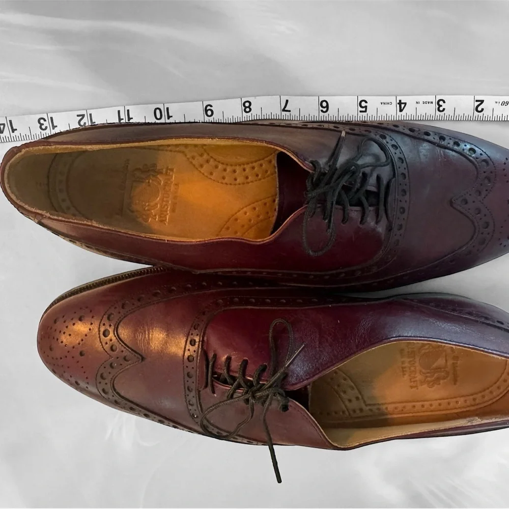 Johnston & Murphy Burgundy Aristocraft Shoes  US 9.5